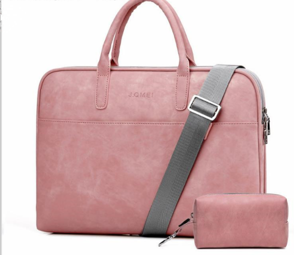 Kalvessa Faux Leather Laptop Bag