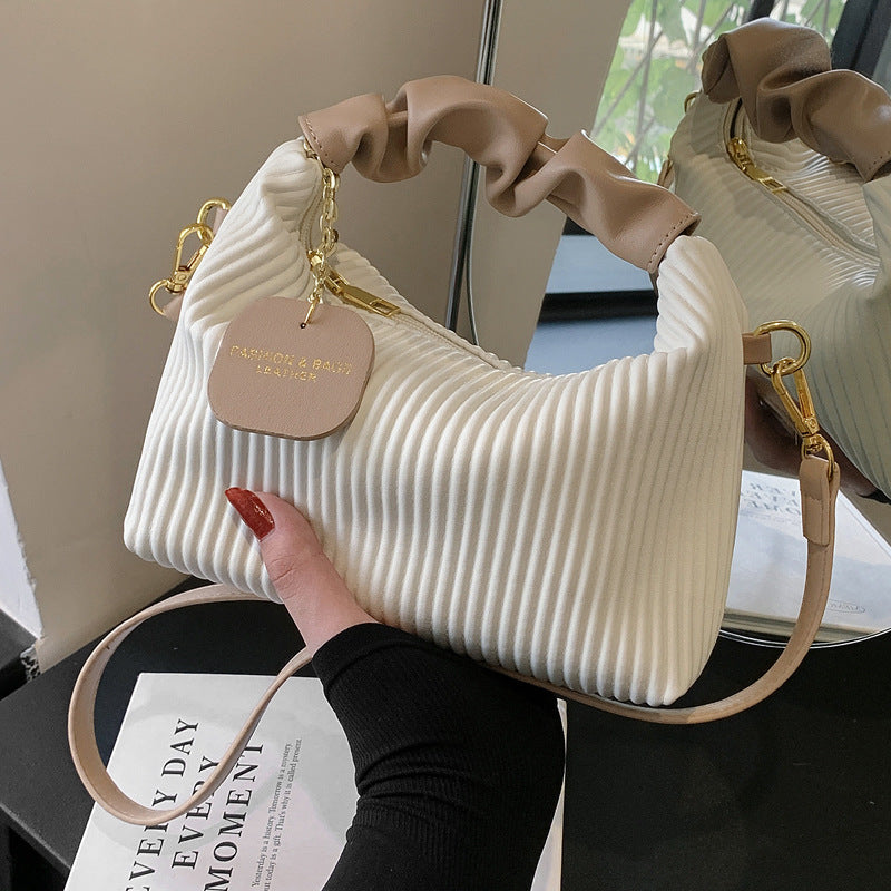 Kalvessa Pleated Cloud Mini Tote