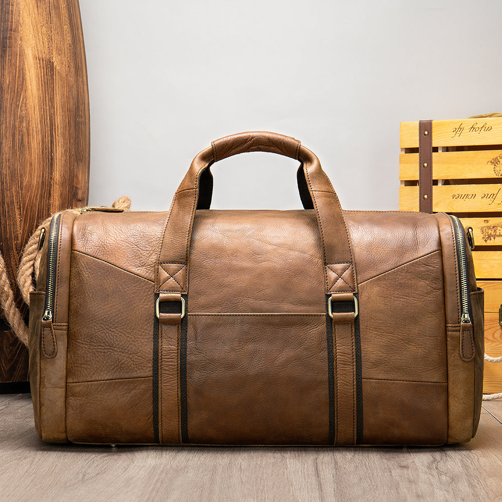 Kalvessa Cowhide Leather Duffel
