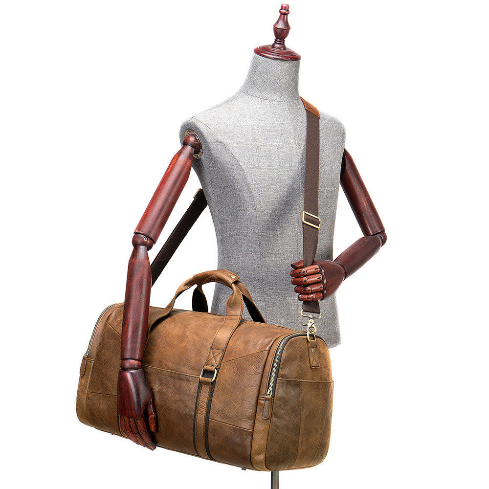 Kalvessa Cowhide Leather Duffel