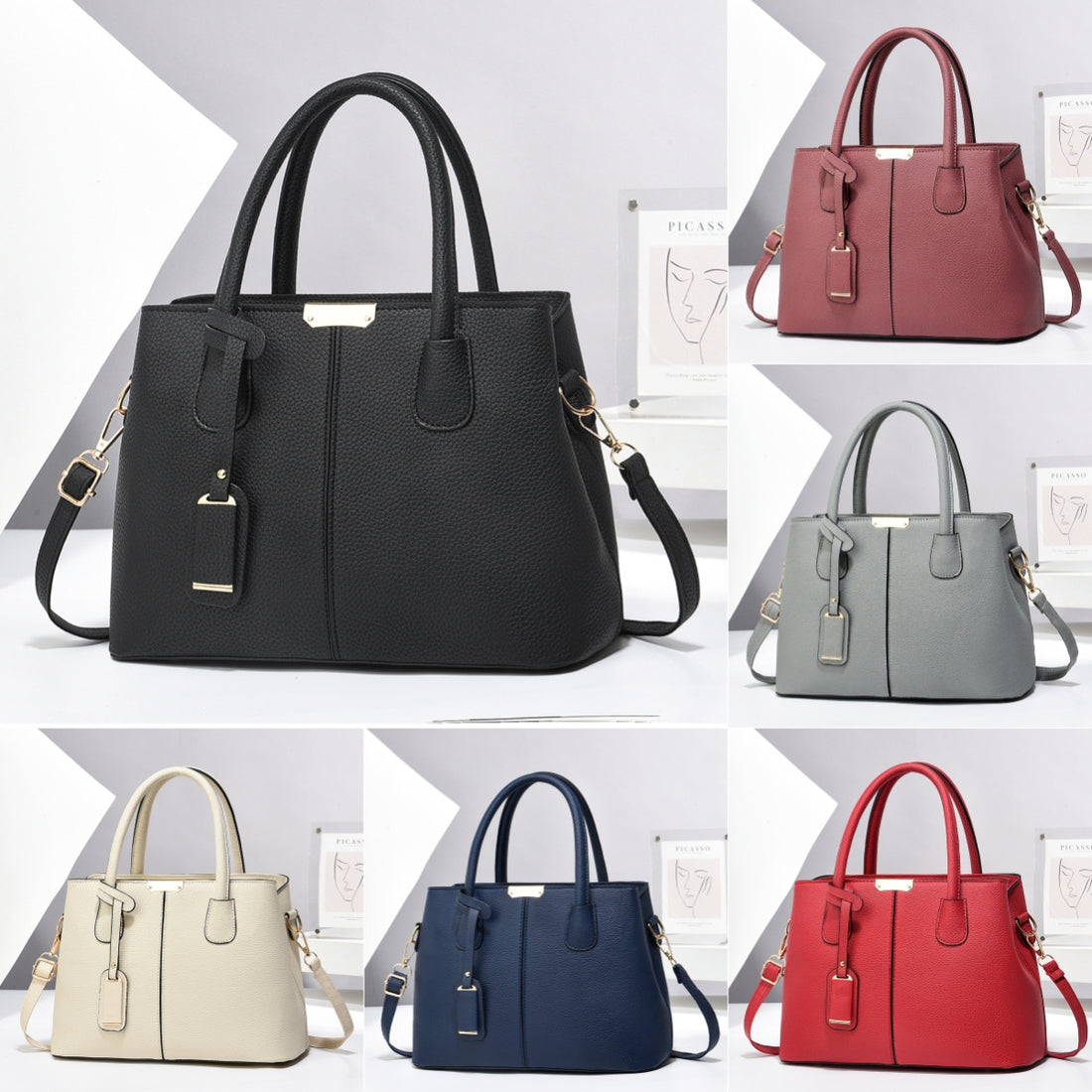 Kalvessa Large Square Tote