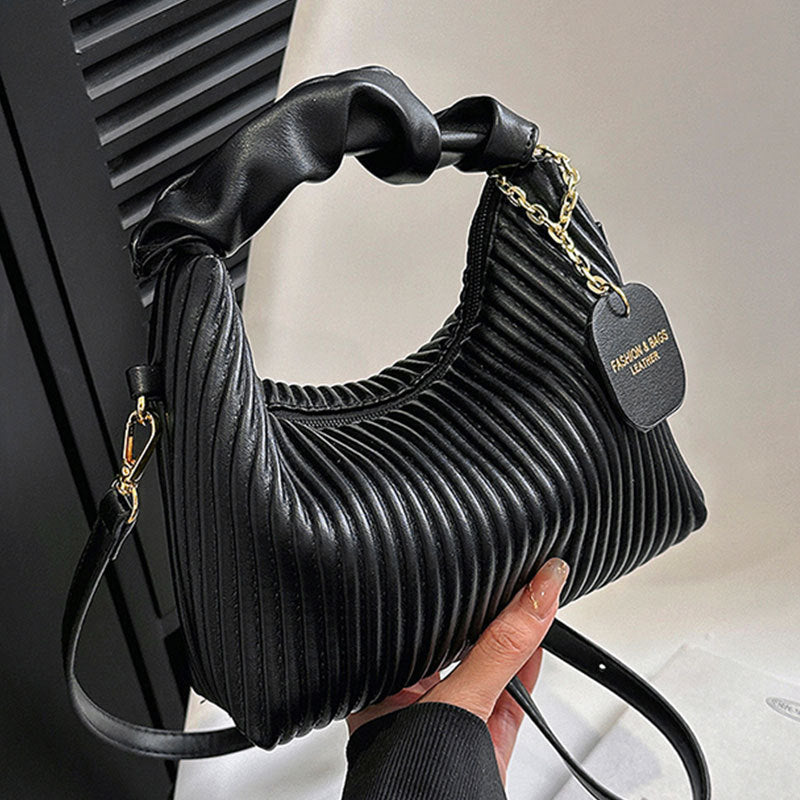 Kalvessa Pleated Cloud Mini Tote