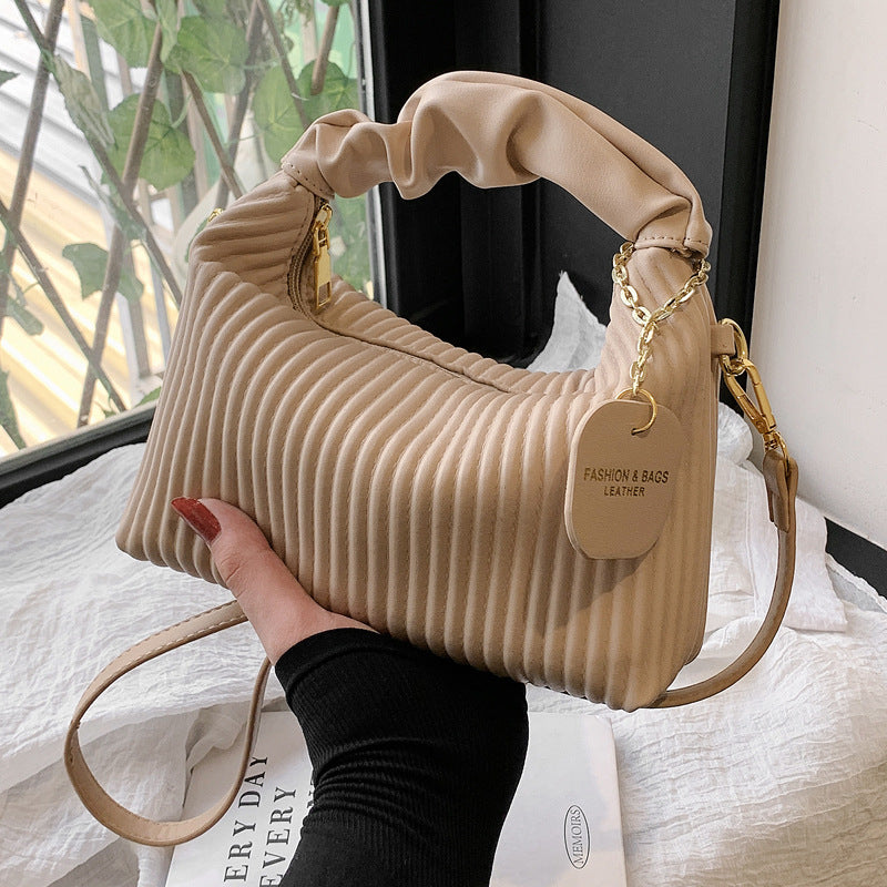Kalvessa Pleated Cloud Mini Tote