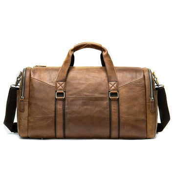Kalvessa Cowhide Leather Duffel