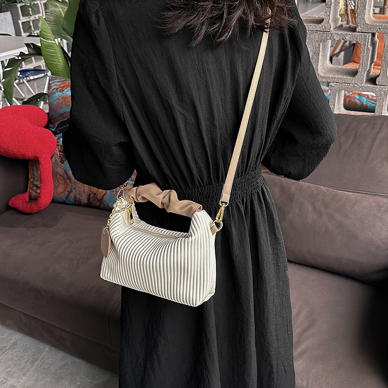 Kalvessa Pleated Cloud Mini Tote
